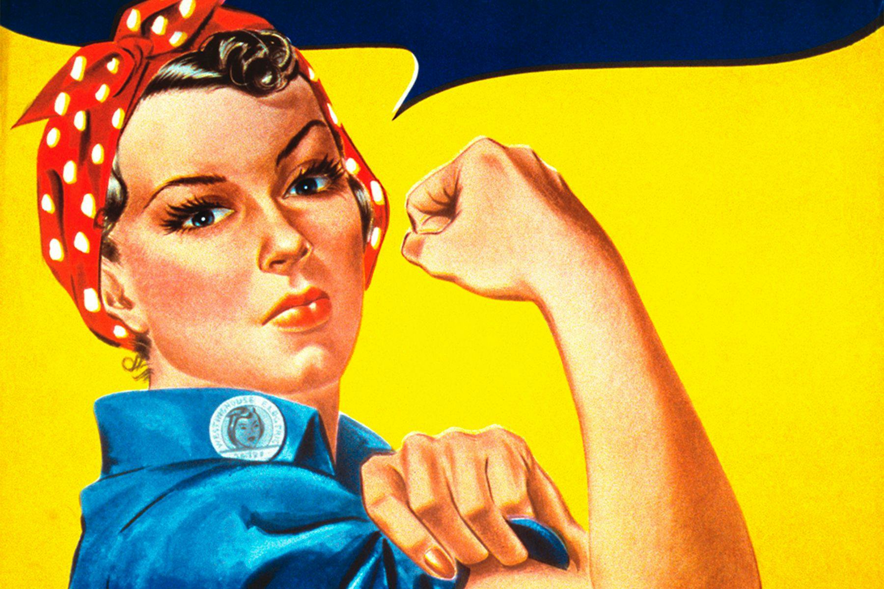 Rosie the riveter we can do it! poster