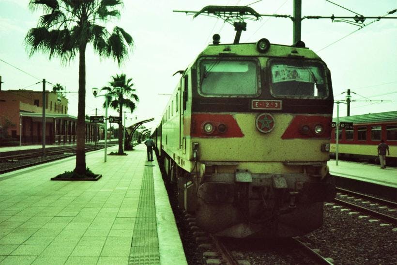 On Rail:  The Train to Taghazoute