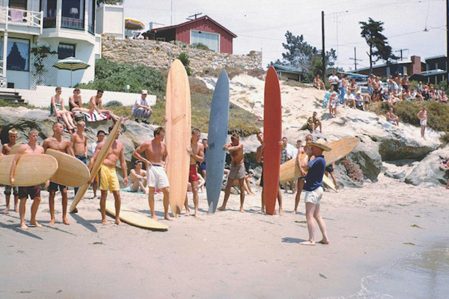 1955 Brooks Street Surfing Classic,  from Dick Metz Collection/SHACC